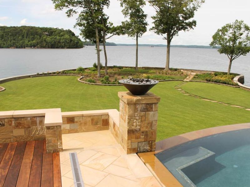 A well landscaped home is well thought design.